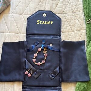 Stauer Pink Heart Jewelry Set